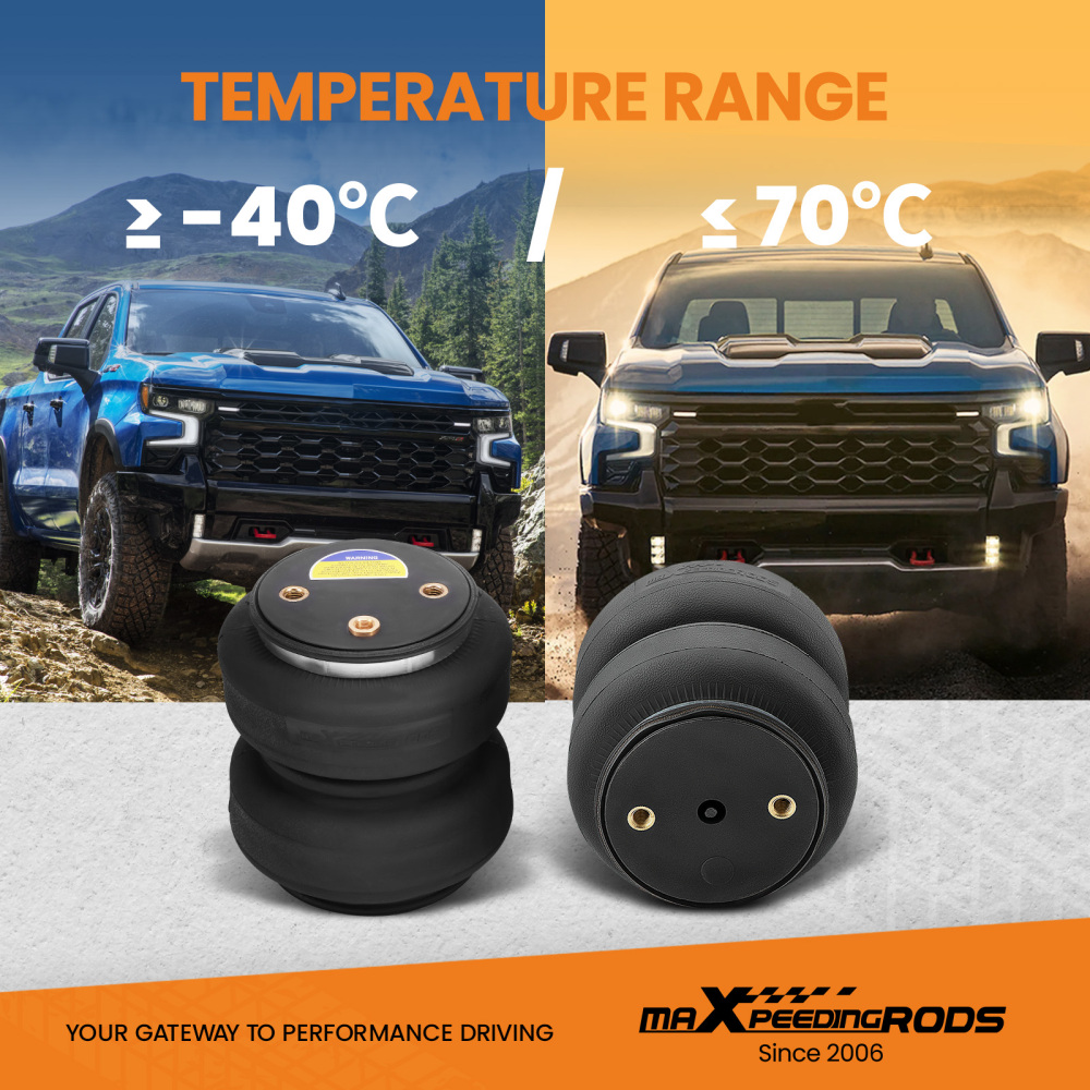 Air Spring Kit compatible for Silverado 1500/Compatible for Sierra 1500 Short Bed 07-19