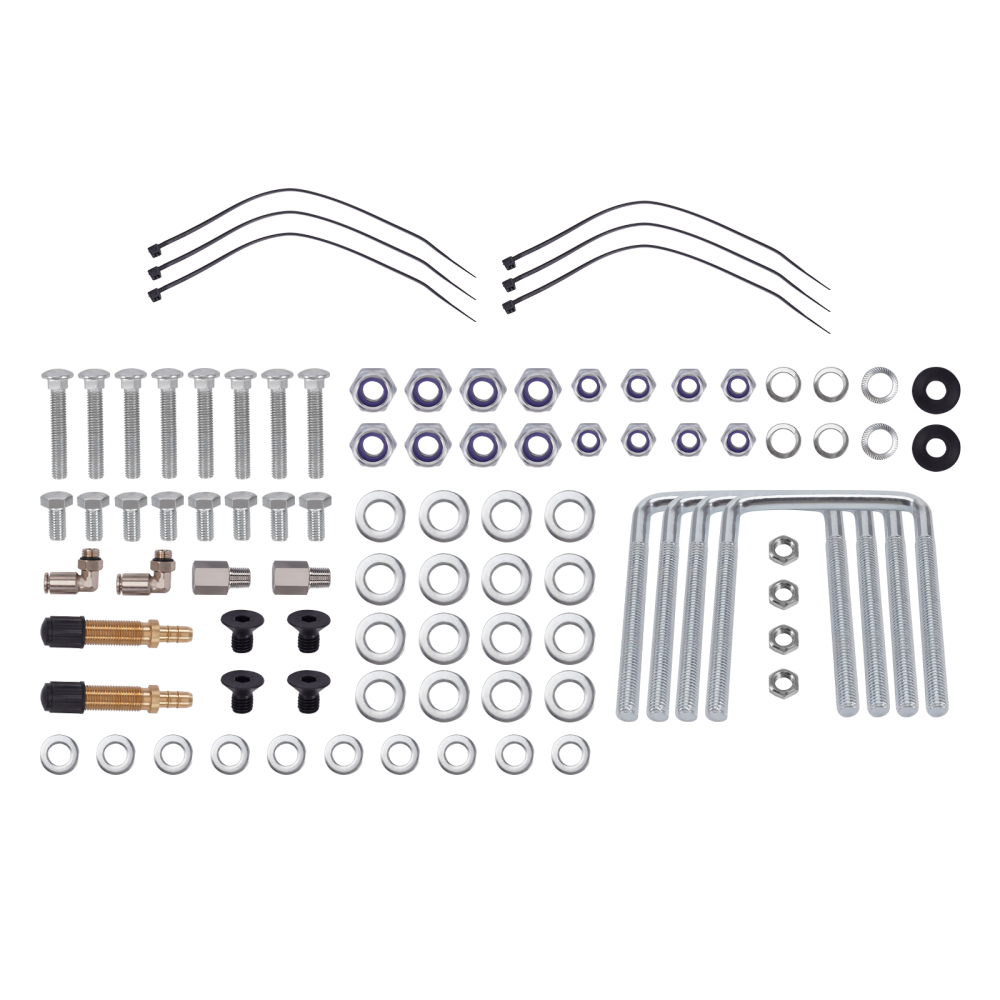 Rear Air Spring Bag Leveling Suspension Kit compatible for Toyota Tundra 2007-2020 2021