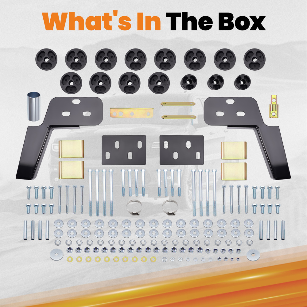 3 inch Full Body Lift Kit compatible for Chevy GMC Silverado Sierra 1500 2WD 4WD 1995-1998