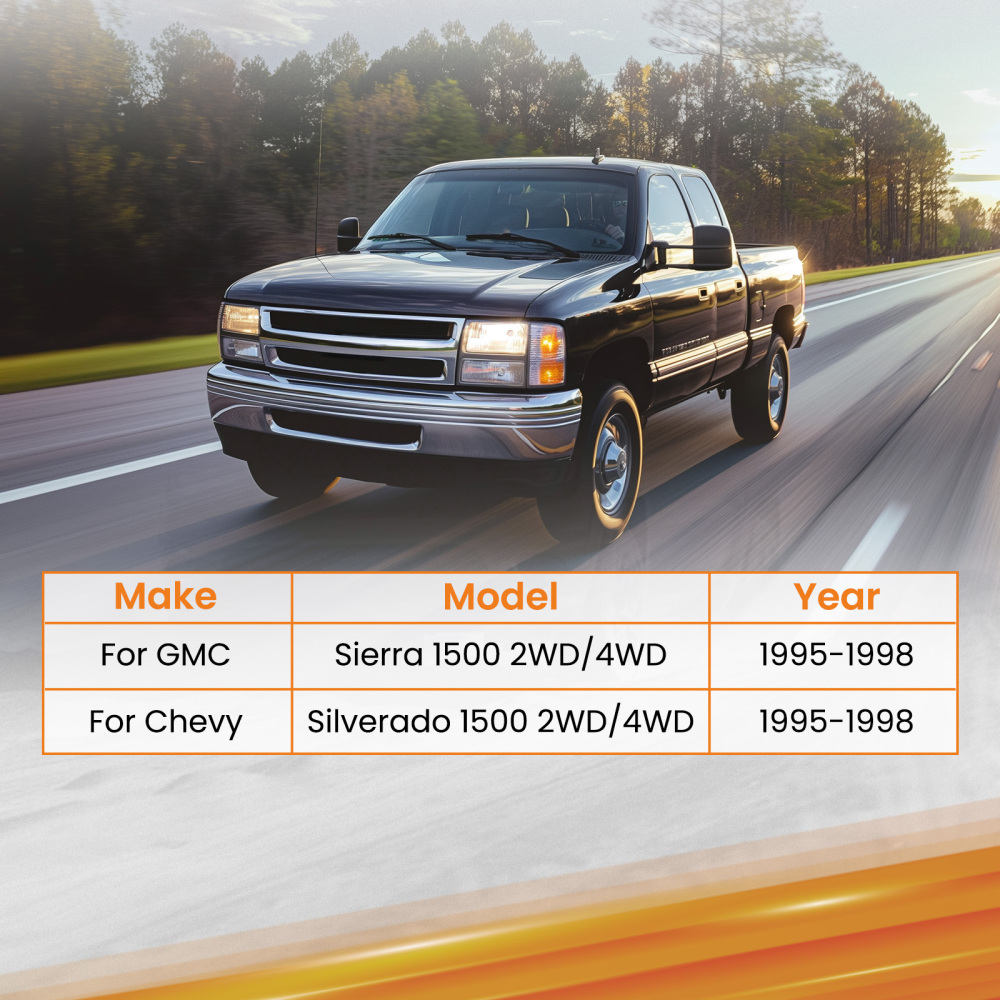 3 inch Full Body Lift Kit compatible for Chevy GMC Silverado Sierra 1500 2WD 4WD 1995-1998