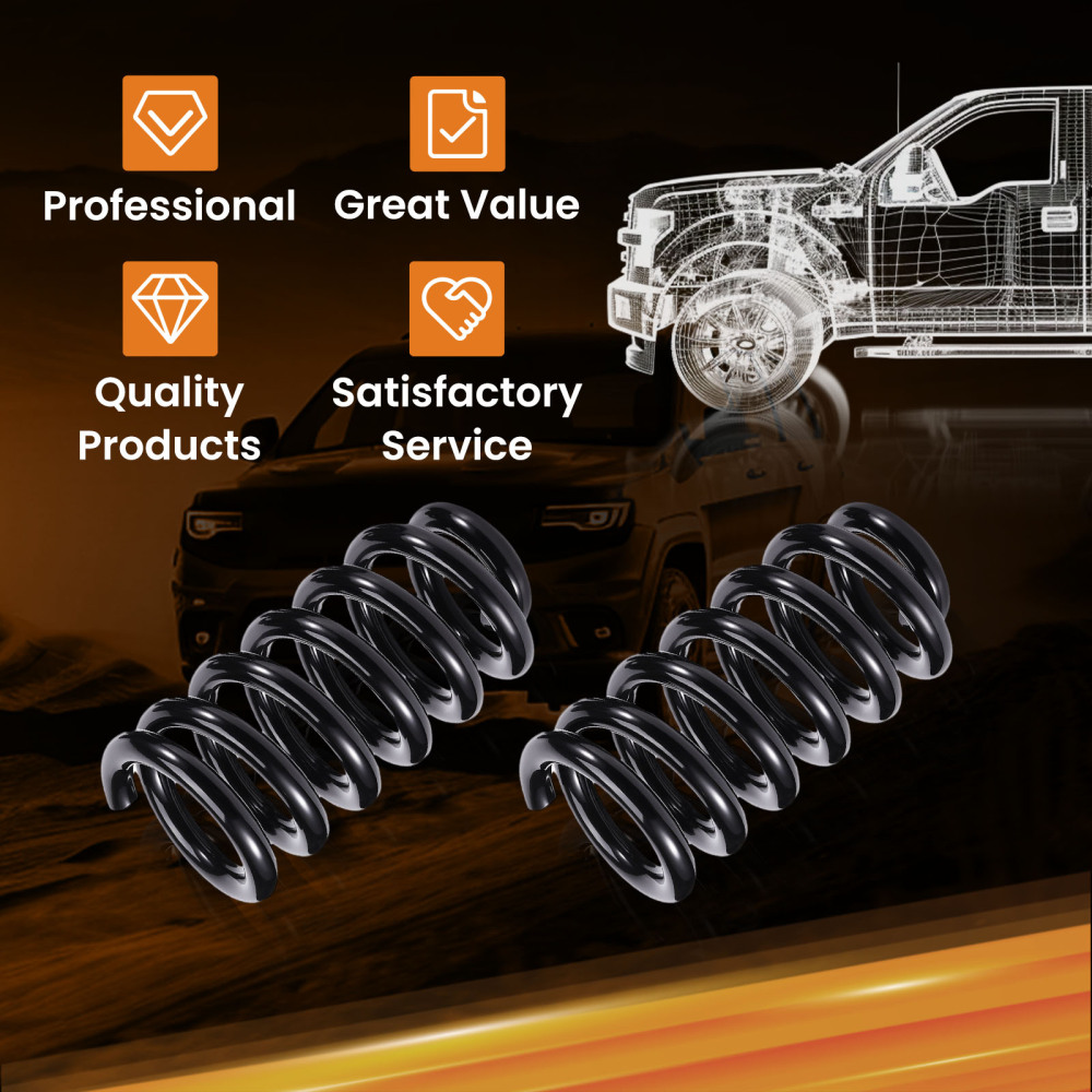 3 Inch Front / 5 Inch Rear Drop Spring Lowering Kit for ChevroletC10 1963-1972