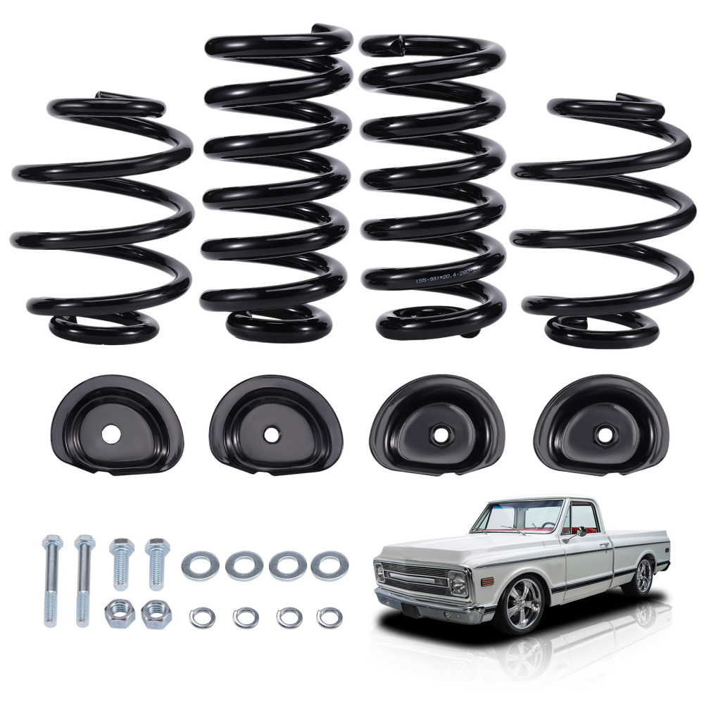 3 Inch Front / 5 Inch Rear Drop Spring Lowering Kit for ChevroletC10 1963-1972