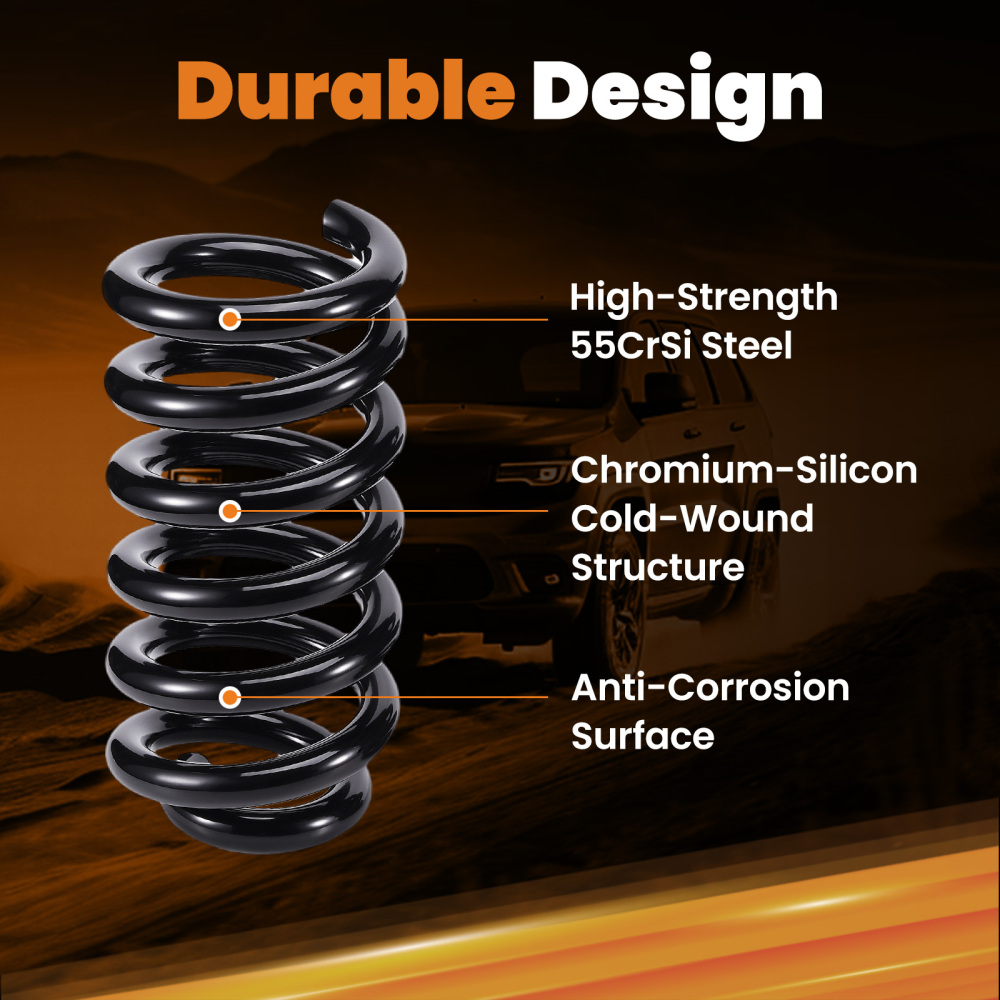 3 Inch Front / 5 Inch Rear Drop Spring Lowering Kit for ChevroletC10 1963-1972