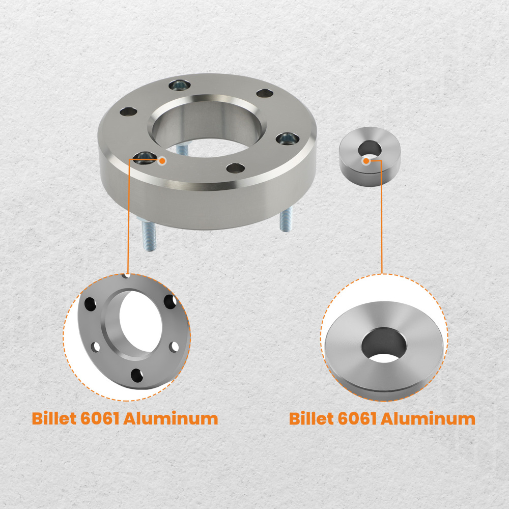 3 Front 2 Rear Lift Kit w/ Control Arms compatible for Chevy Silverado 1500 2007-2014