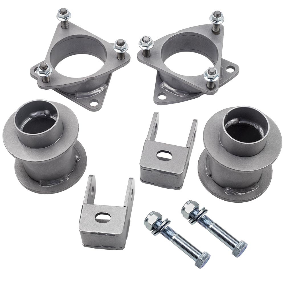 2 Front Rear 3 Lift Kit Spacer Compatible for Chevy Suburban 1500 compatible for Tahoe 6-Lug 2008-16