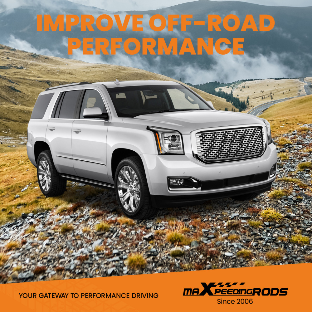 2 Front Rear 3 Lift Kit Spacer Compatible for Chevy Suburban 1500 compatible for Tahoe 6-Lug 2008-16