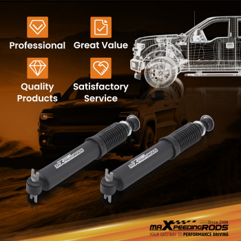 5 Front Drop Shocks compatible for Chevy GMC C1500 88-1998 2WD