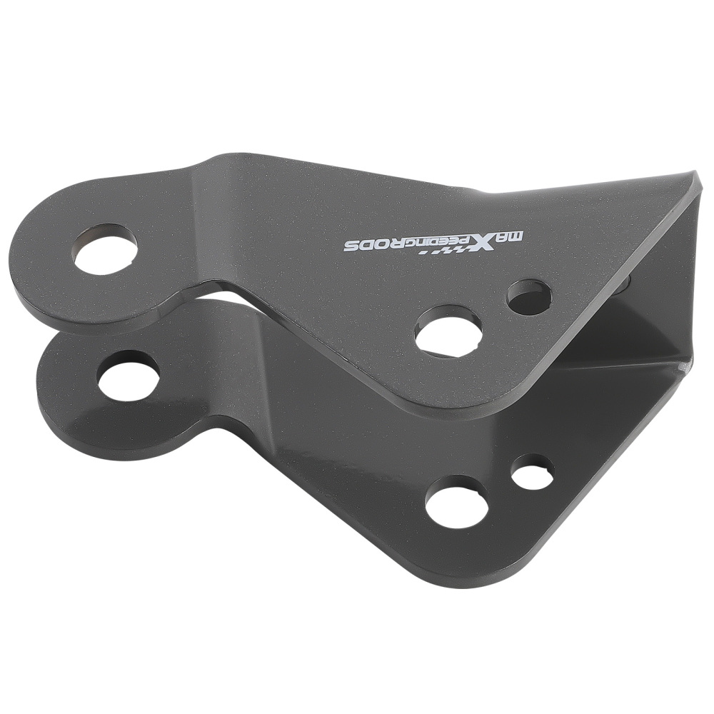 Rear Relocation Brackets compatible for Chevy Silverado C1500 1988-1998 Shock Steel