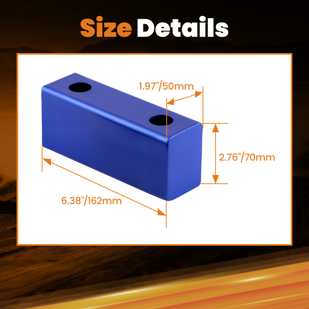 Kit de chute de blocs dabaissement de 3 pouces compatible pour GMC C10 1968-72 63-67