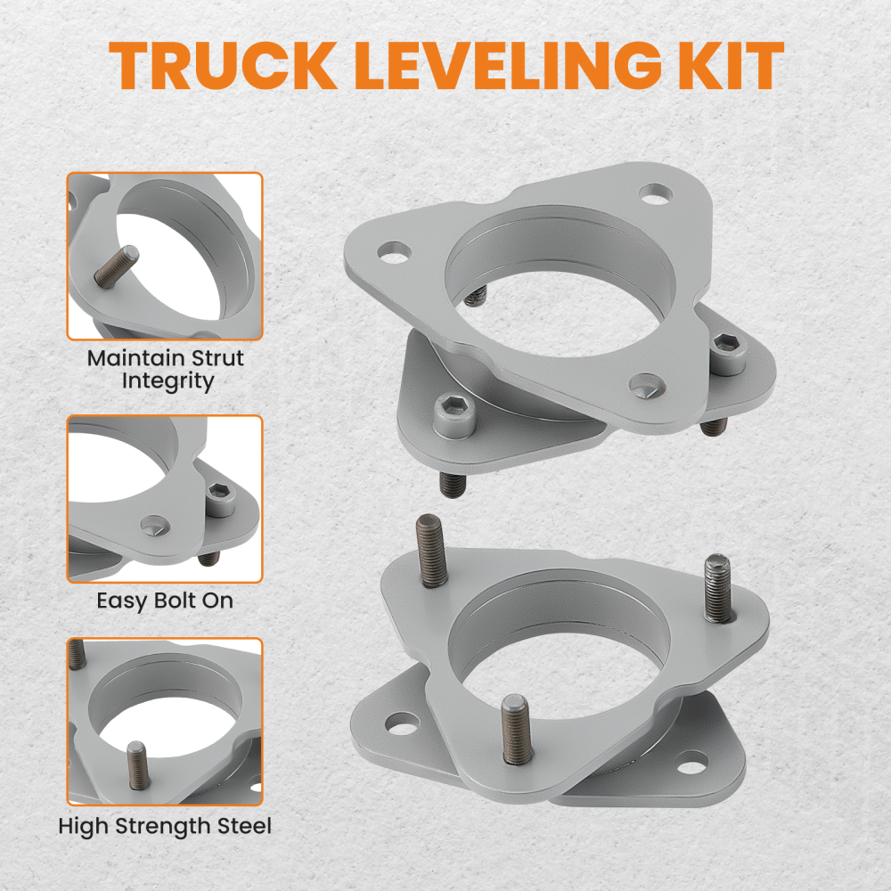 3.5 inch Front 3 inch Rear Lift Kit compatible for Chevrolet Silverado 1500 WT Standard Cab Pickup