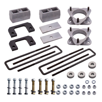 Compatible for Chevy Silverado 1500 4WD 2007-2018 3.5 inch Front + 3 inch inch Rear Lift Kit
