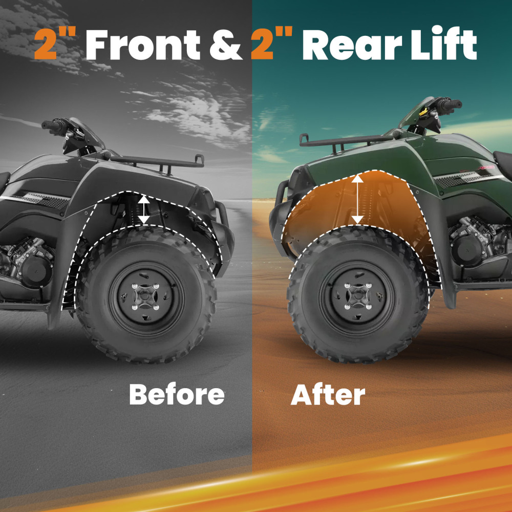 4x Bracket Lift Kit 2 Liftfor compatible for Can-Am Defender HD5 HD8 2016-2019 4x4 Black