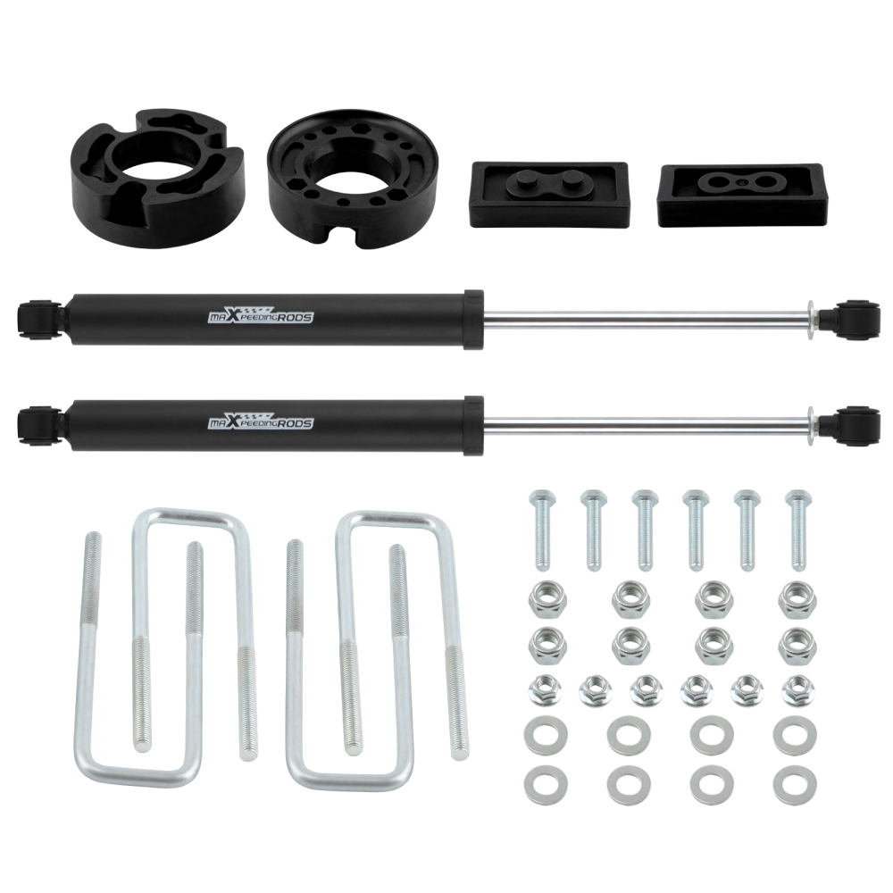 2.5 inch Suspension Lift Kit W/ Shocks compatible for Ford F-150 2WD 4WD 2004-2008