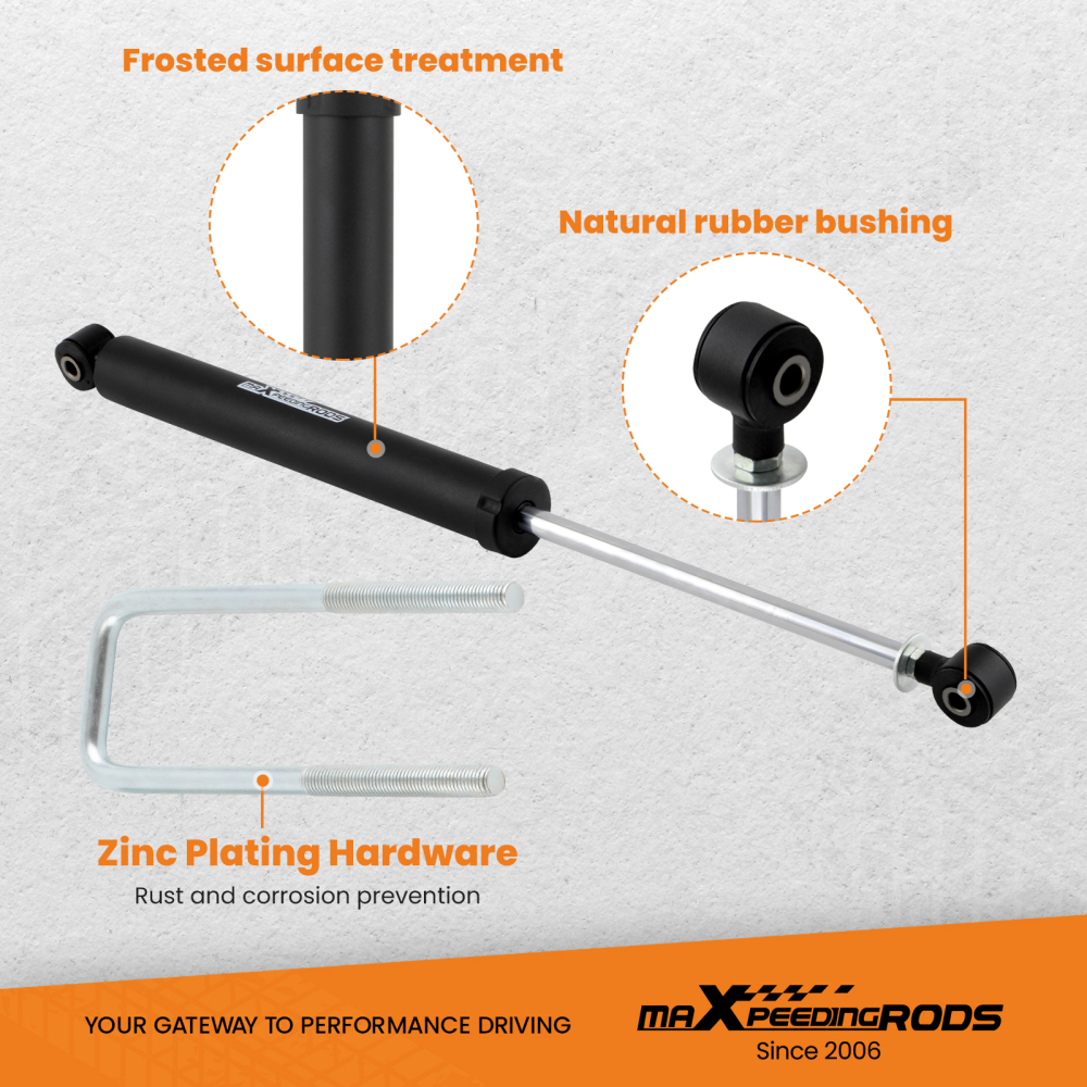 2.5 Suspension Lift Kit With Control Arms compatible for Ford F150 4WD 2004-2008