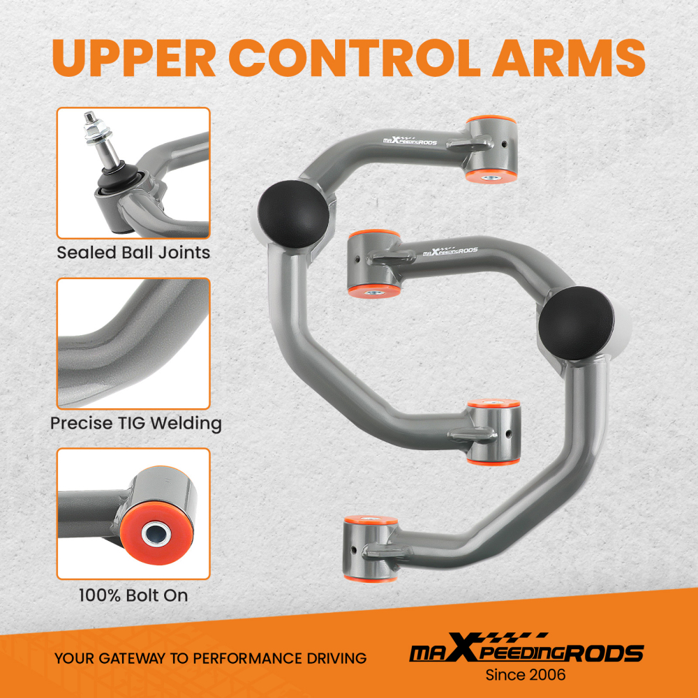 2.5 Suspension Lift Kit With Control Arms compatible for Ford F150 4WD 2004-2008