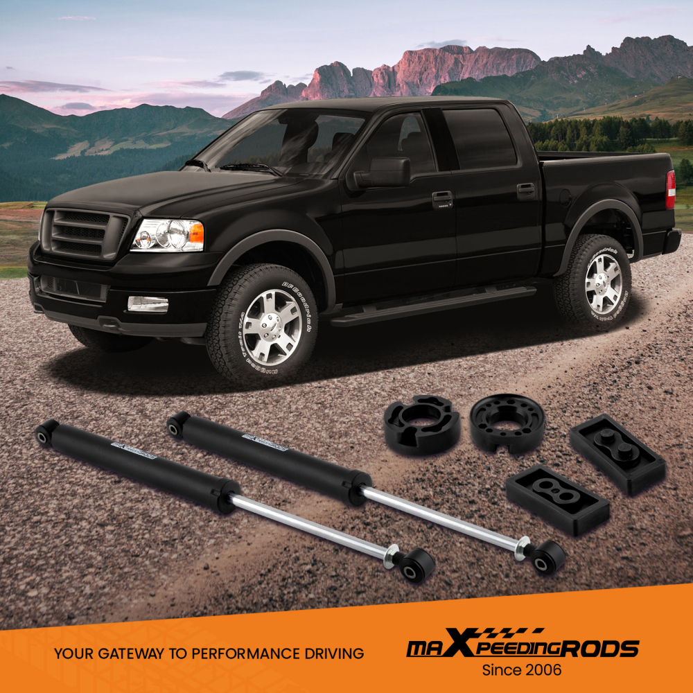 2.5 Suspension Lift Kit With Control Arms compatible for Ford F150 4WD 2004-2008