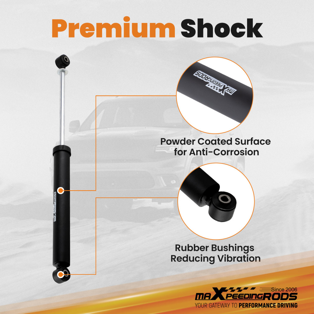 2.5 Leveling Lift Kit w/ Front Upper Control Arm compatible for Ford F150 4WD 2004-2008