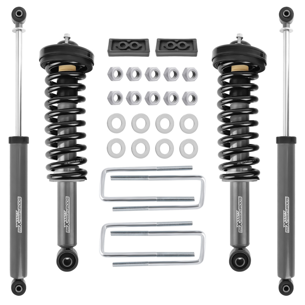 maXpeedingrods 2in Leveling Lift Kit w/ StrutsShocks compatible for Ford F150 4WD 09-13