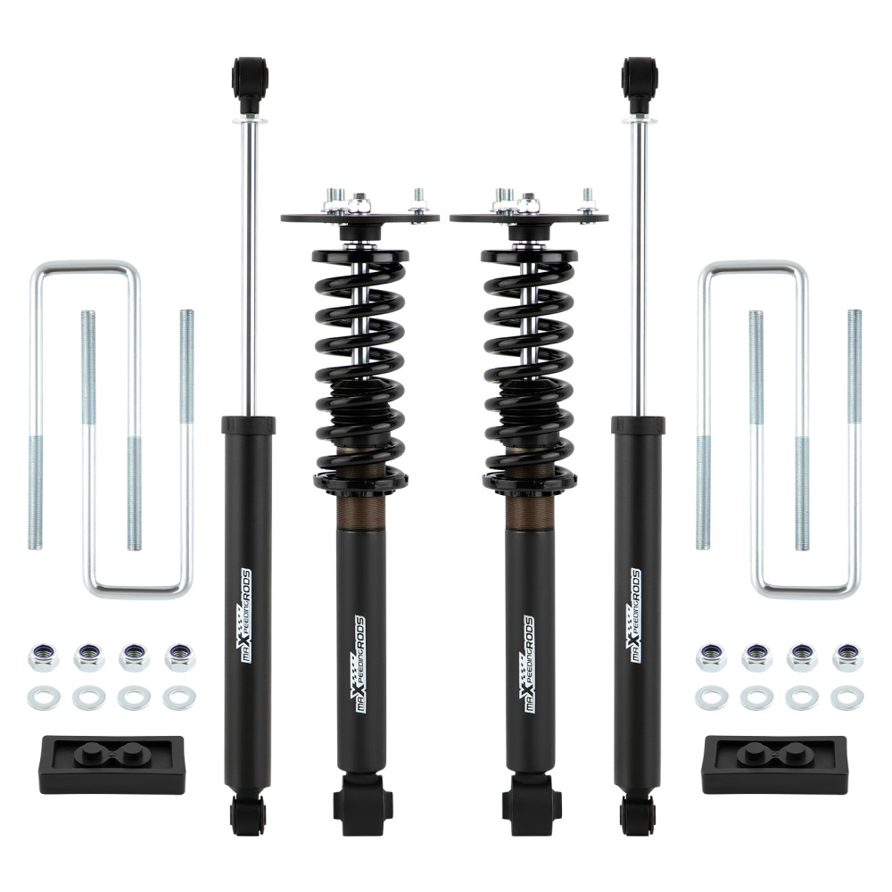 maXpeedingrods 2in Leveling Lift Kit Struts + Shock compatible for Ford F150 4WD 2009-2013
