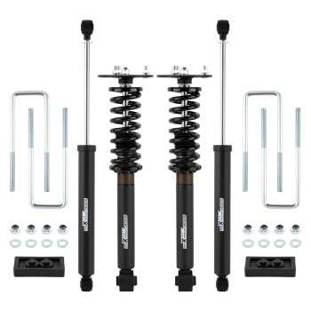 maXpeedingrods 2in Leveling Lift Kit Struts + Shock compatible for Ford F150 4WD 2009-2013
