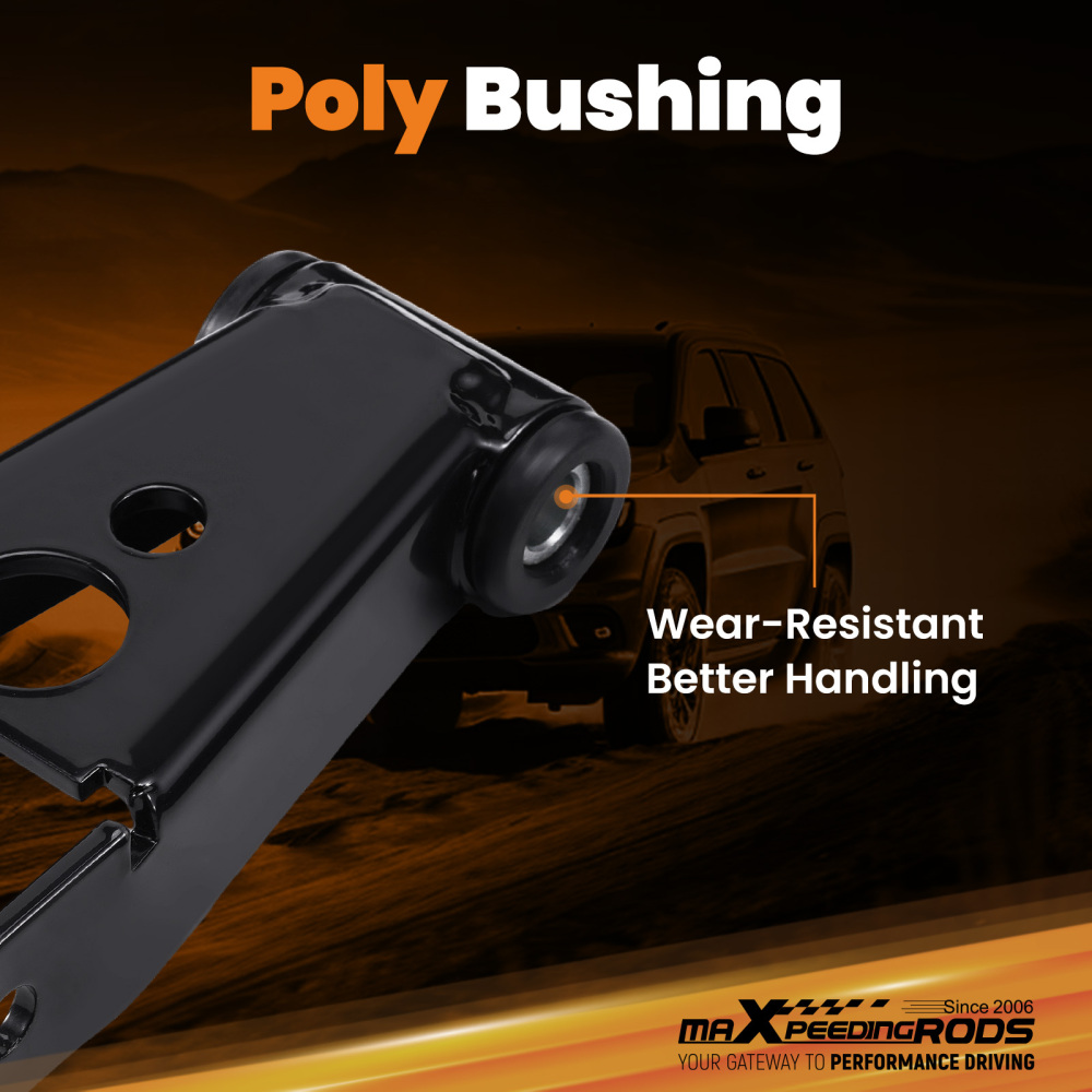 4 Rear Drop Lowering Kit Shackles Hangers compatible for Ford F-150 F-100 2WD 1973-1996