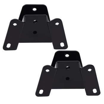 4 Rear Drop Lowering Kit Shackles Hangers compatible for Ford F-150 F-100 2WD 1973-1996