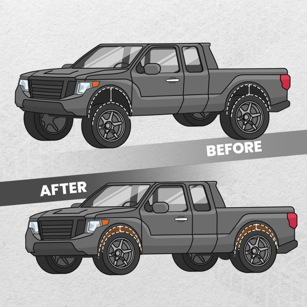 4 Rear Drop Lowering Kit Shackles Hangers compatible for Ford F-150 F-100 2WD 1973-1996