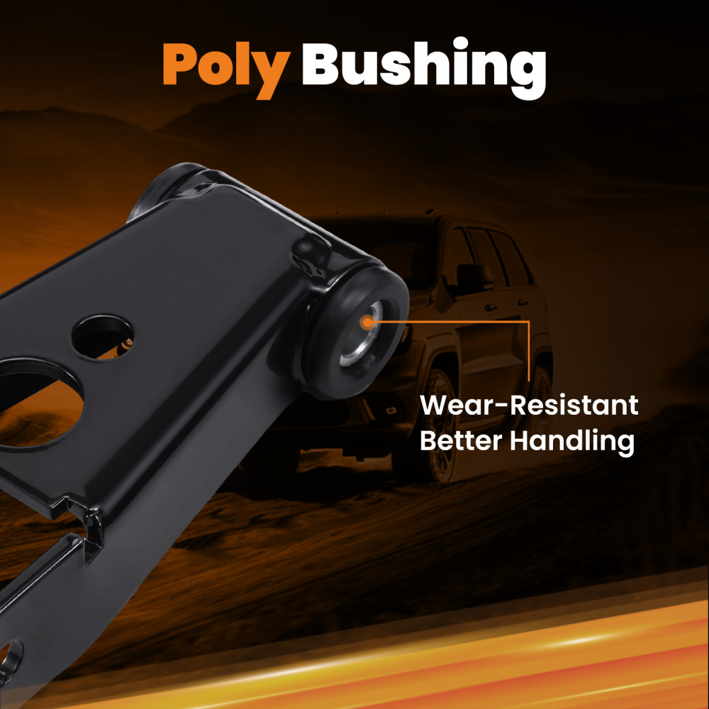 4 Rear Drop Lowering Kit Shackles Hangers compatible for Ford F-150 F-100 2WD 1973-1996