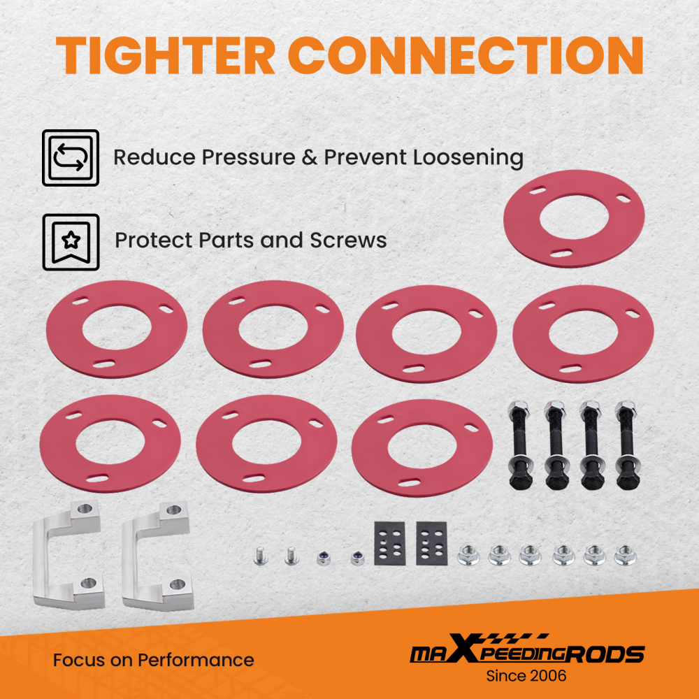 Front 1.5 inch-2.5 inch Leveling Kit Spacers compatible for Chevy Suburban compatible for Silverado 1500 2007-2014