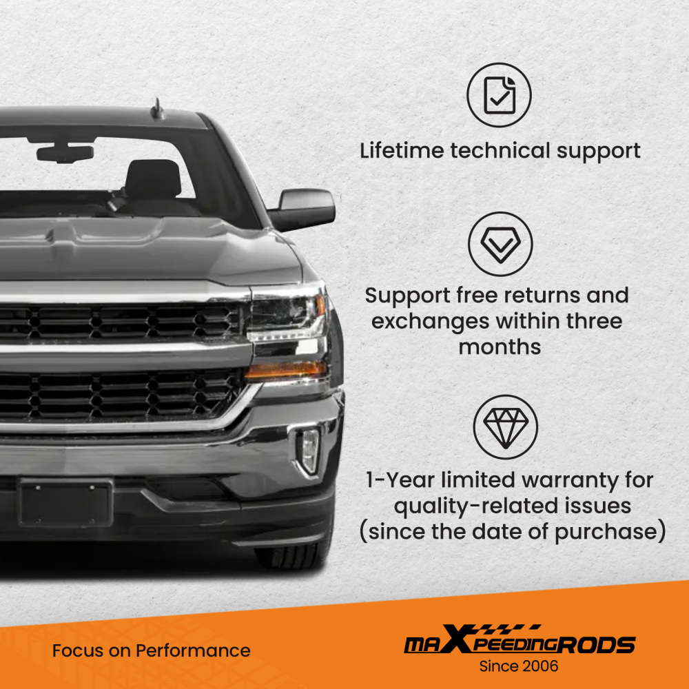 Front 1.5 inch-2.5 inch Leveling Kit Spacers compatible for Chevy Suburban compatible for Silverado 1500 2007-2014