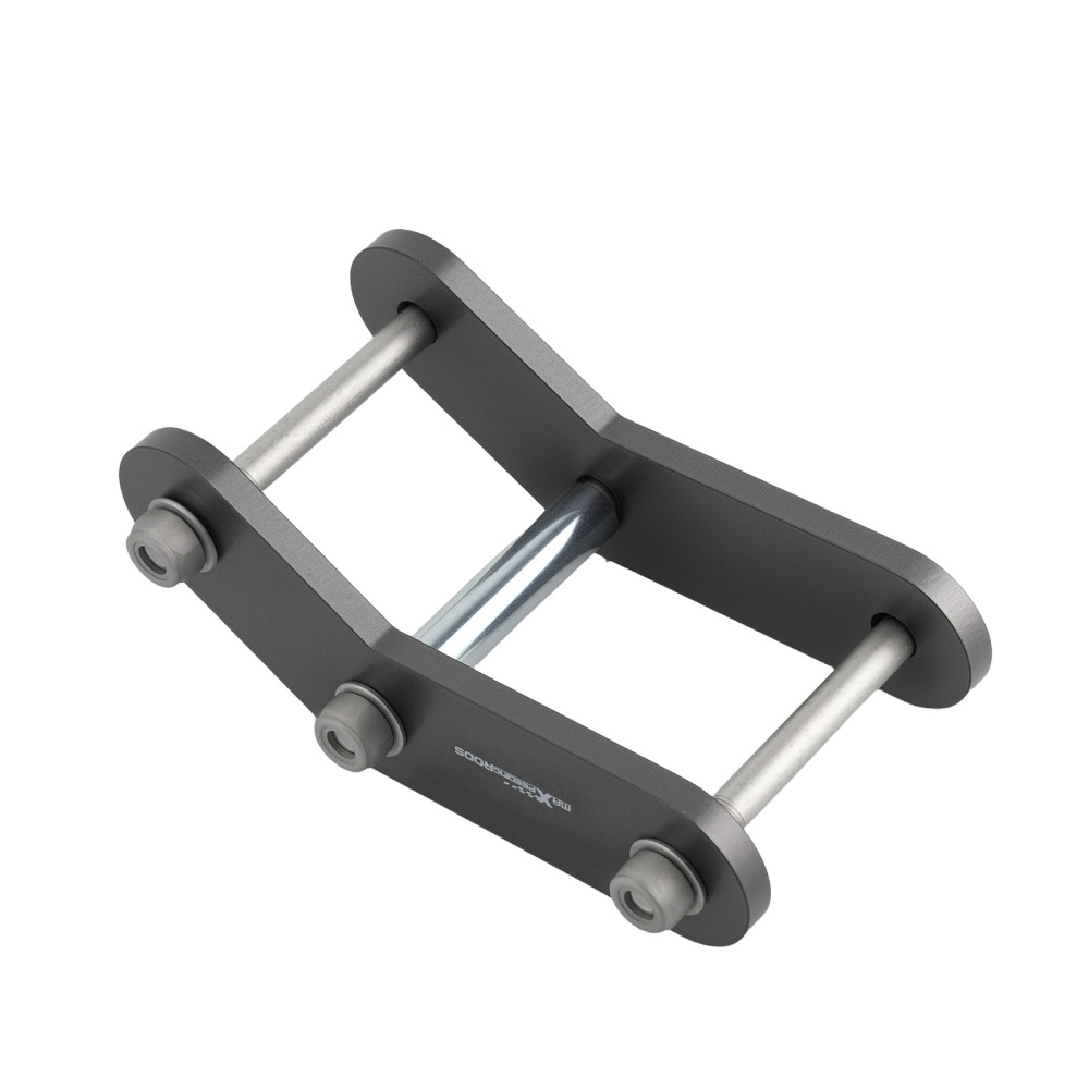 1.25 inch Lift Level Kit Shackles Front Rear compatible for Jeep Wrangler YJ 1987-1995