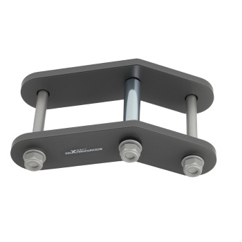 1.25 inch Lift Level Kit Shackles Front Rear compatible for Jeep Wrangler YJ 1987-1995	