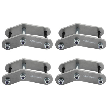 1.25 inch Lift Level Kit Shackles Front Rear compatible for Jeep Wrangler YJ 1987-1995	