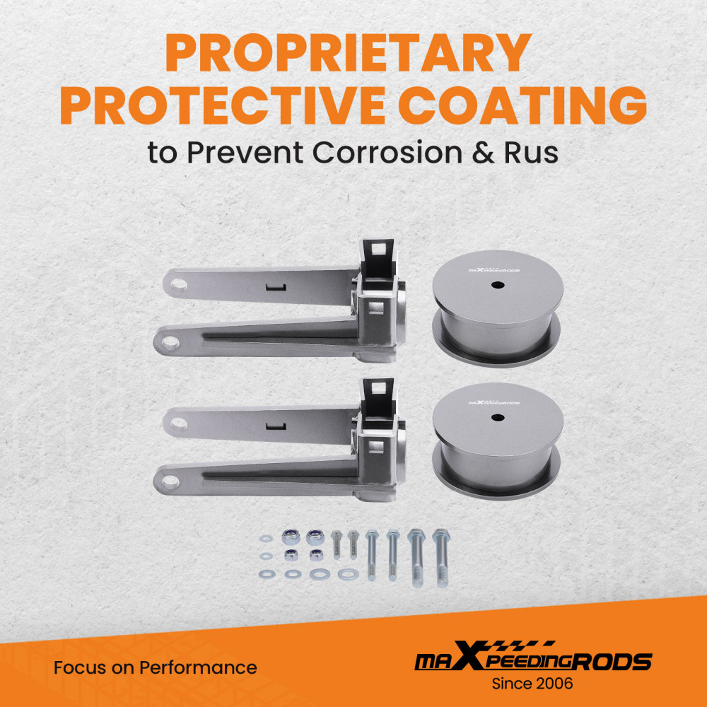 3.5 Front + 3 Rear Lift Kit compatible for Jeep Grand Cherokee WK 2WD 4WD 2005-2010