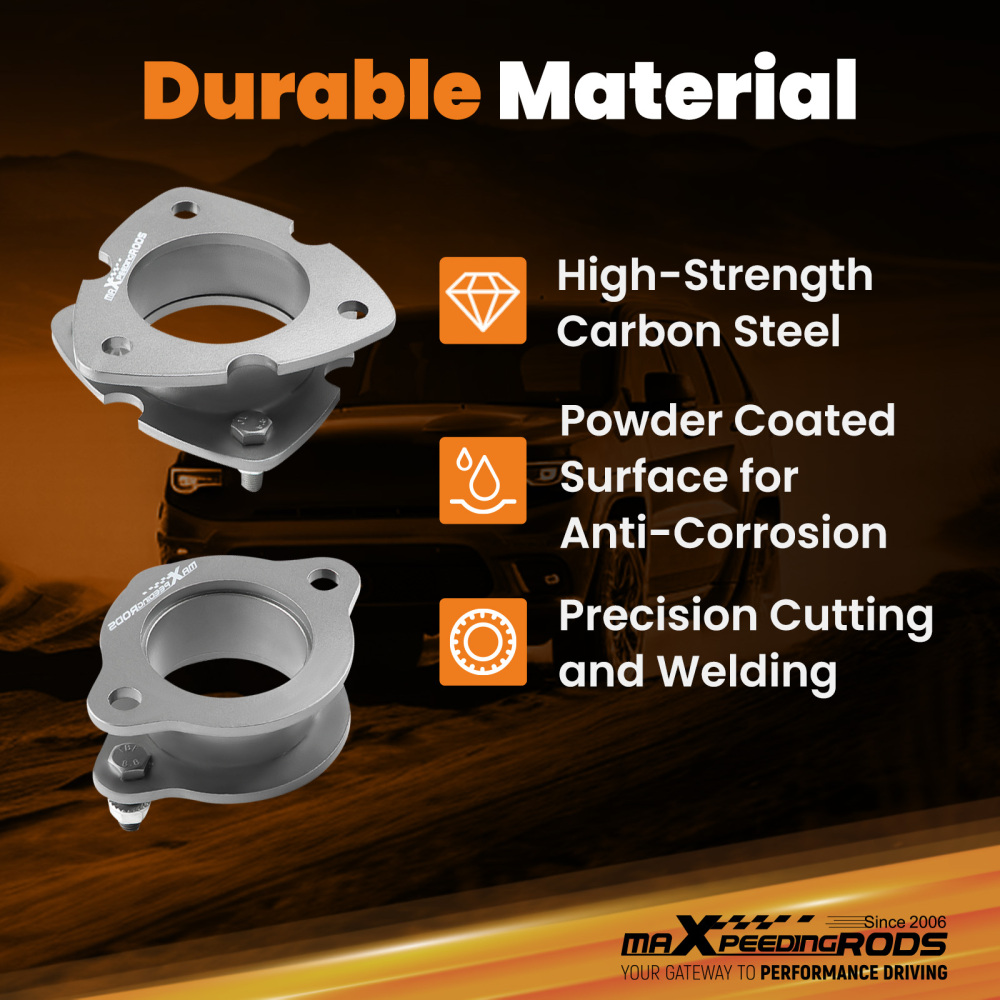 Front Rear 2 Full Lift Kit For Jeep Compass Patriot MK 2007-2017 Steel