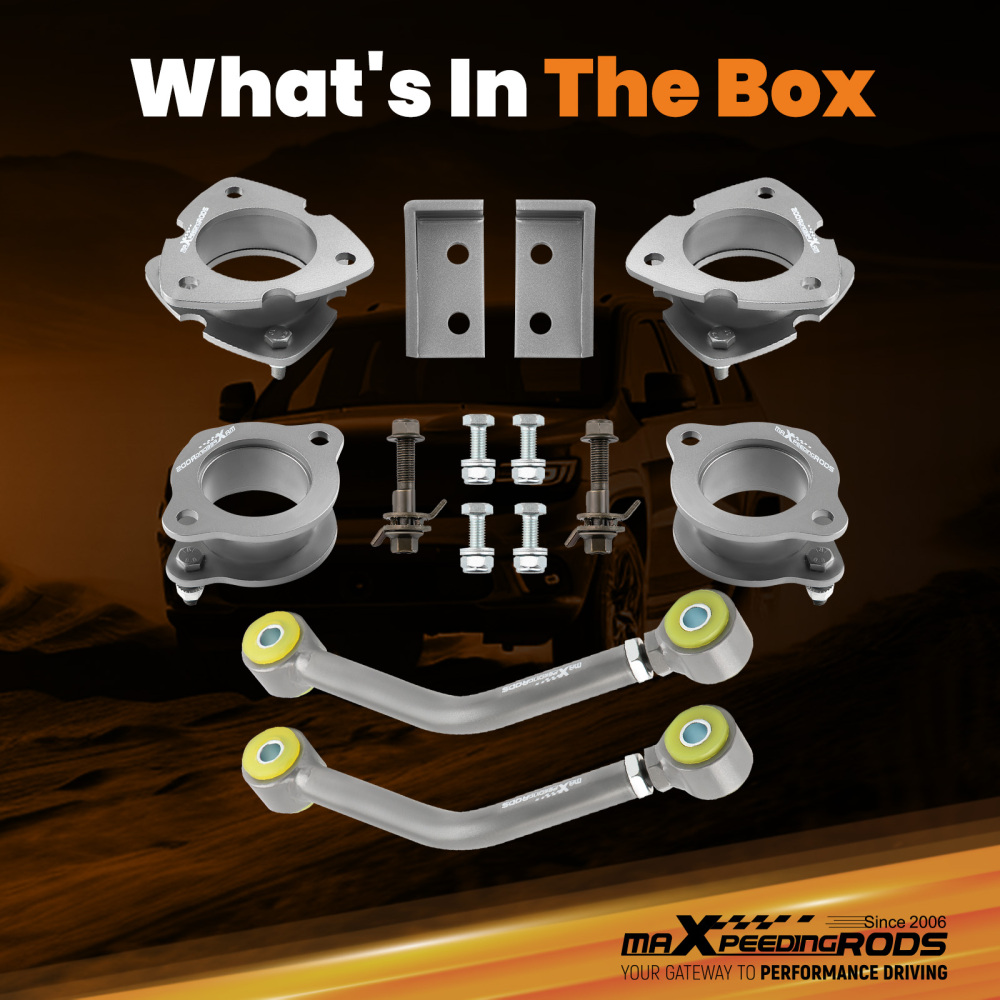 Front Rear 2 Full Lift Kit For Jeep Compass Patriot MK 2007-2017 Steel