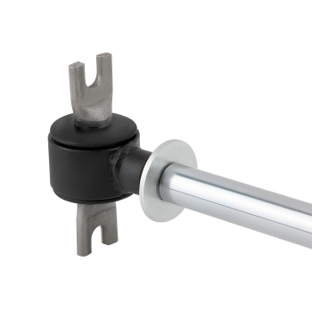 2 Pcs 0-3 Rear Shock Absorbers compatible for Jeep Wrangler JK 2007 2008 2009 2010