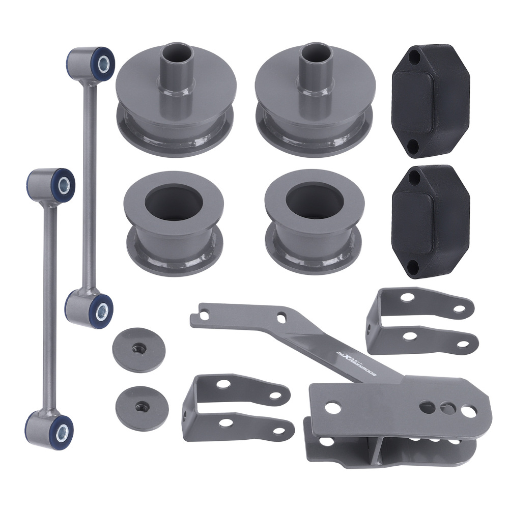 Front 2.5Rear 2 Leveling Lift Kit compatible for Jeep Wrangler JK 2007-2018