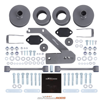 Front 2.5Rear 2 Leveling Lift Kit compatible for Jeep Wrangler JK 2007-2018