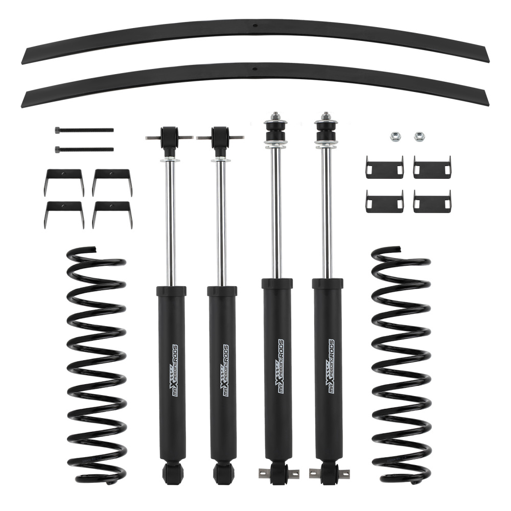 3 Lift Kit w/ Nitrogen Shocks compatible for Jeep Cherokee XJ 2WD/4WD 1984-2001