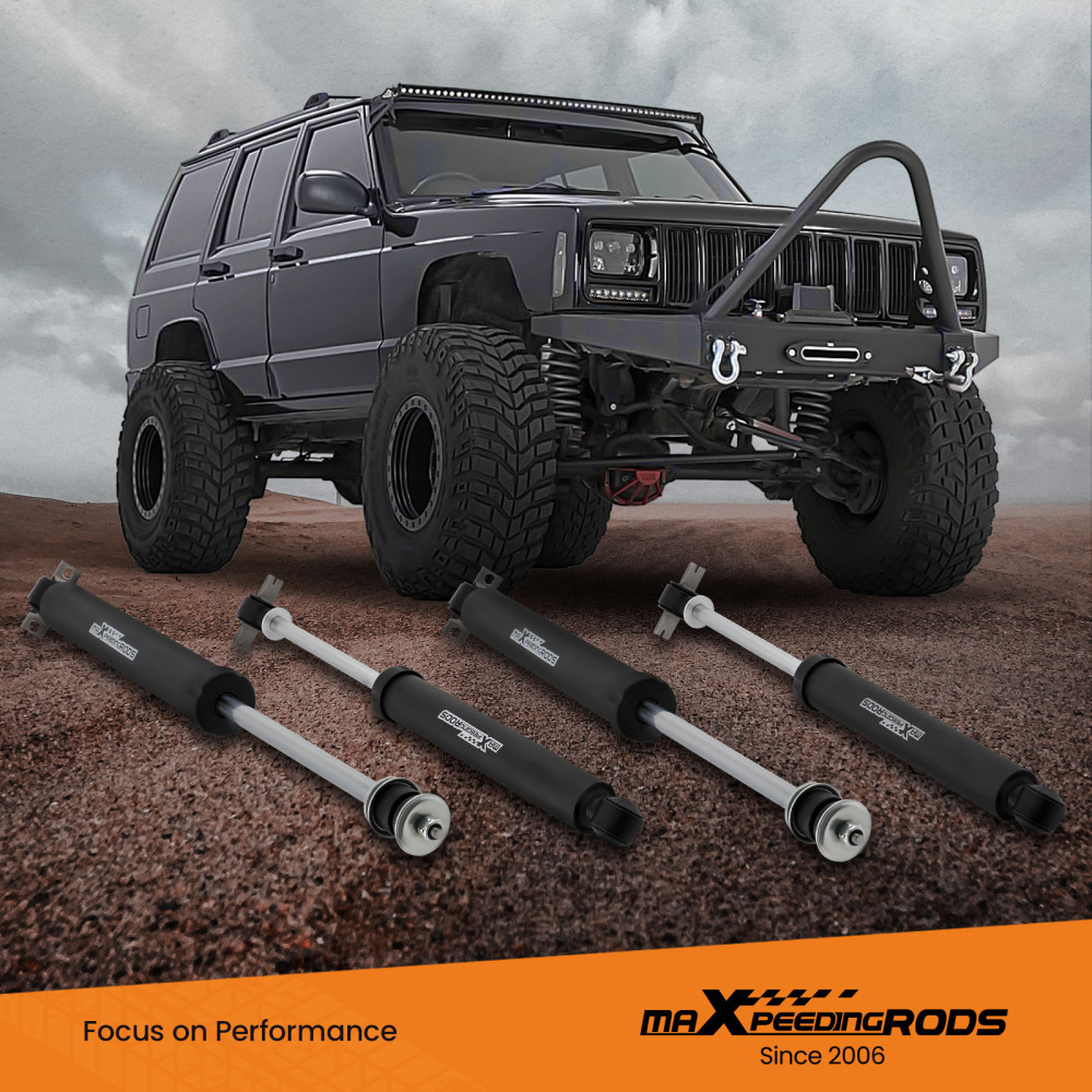 3 Lift Kit w/ Nitrogen Shocks compatible for Jeep Cherokee XJ 2WD/4WD 1984-2001