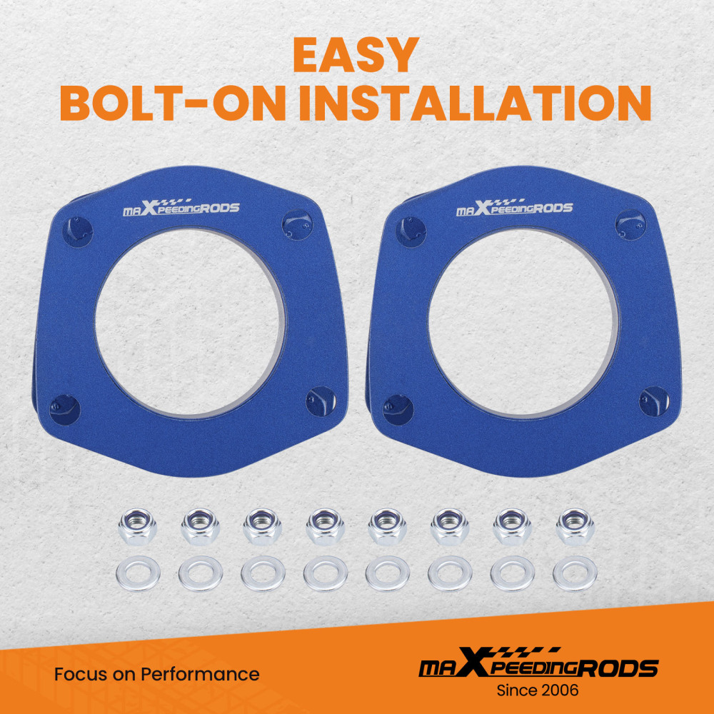 2 Front Leveling Lift Kit compatible for Jeep Commander 2006-2010 compatible for Grand Cherokee 2005-10