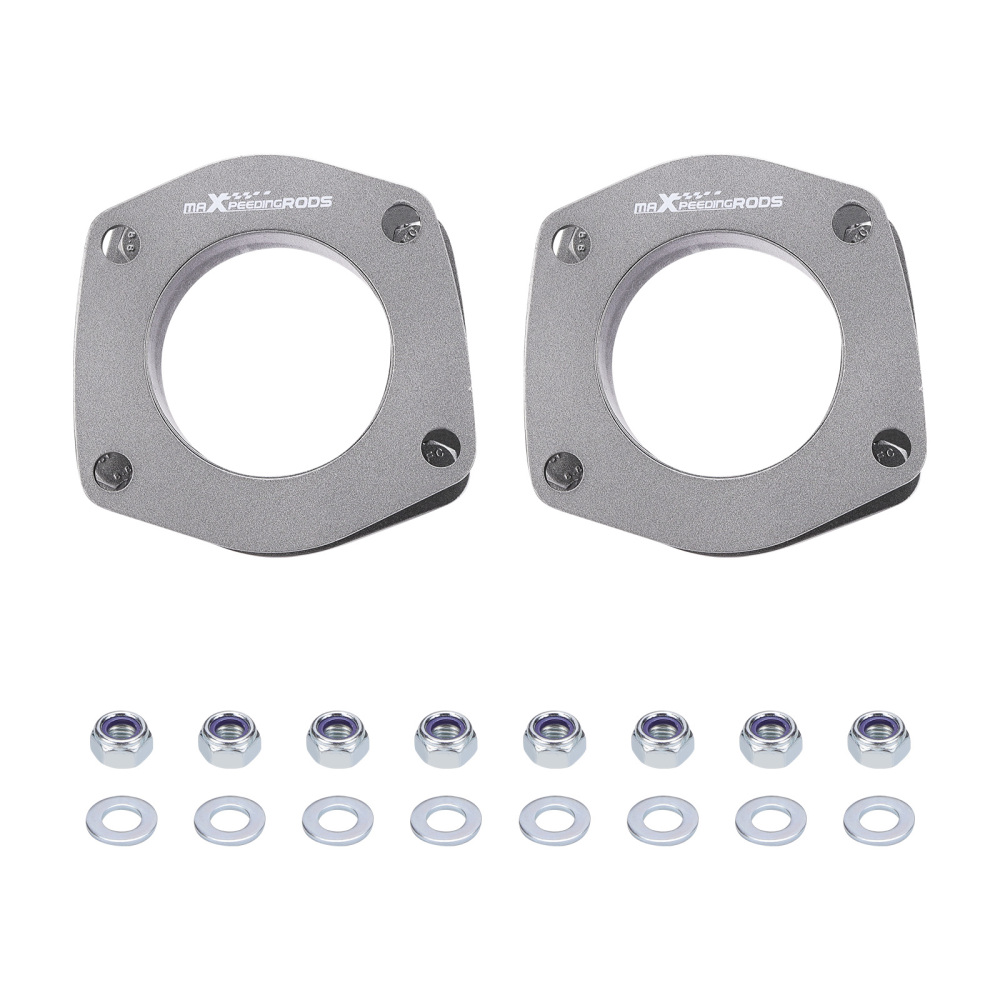 2 Front Leveling Lift Kit Spacers compatible pour Jeep Commander XK compatible pour Cherokee WK 2006-2010