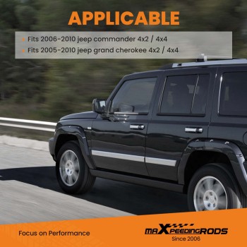 2 Front Leveling Lift Kit Spacers compatible pour Jeep Commander XK compatible pour Cherokee WK 2006-2010