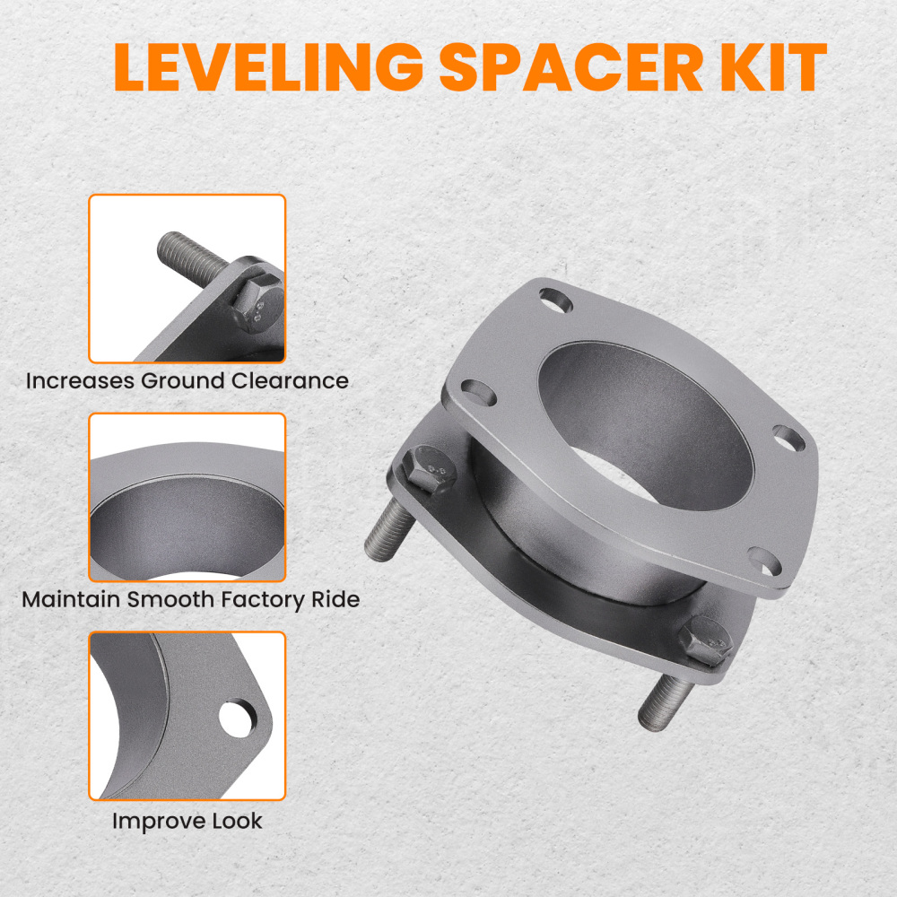 2 Front Strut Spacer lift kit compatible for Jeep Commander XK2006-20102WD/4WD