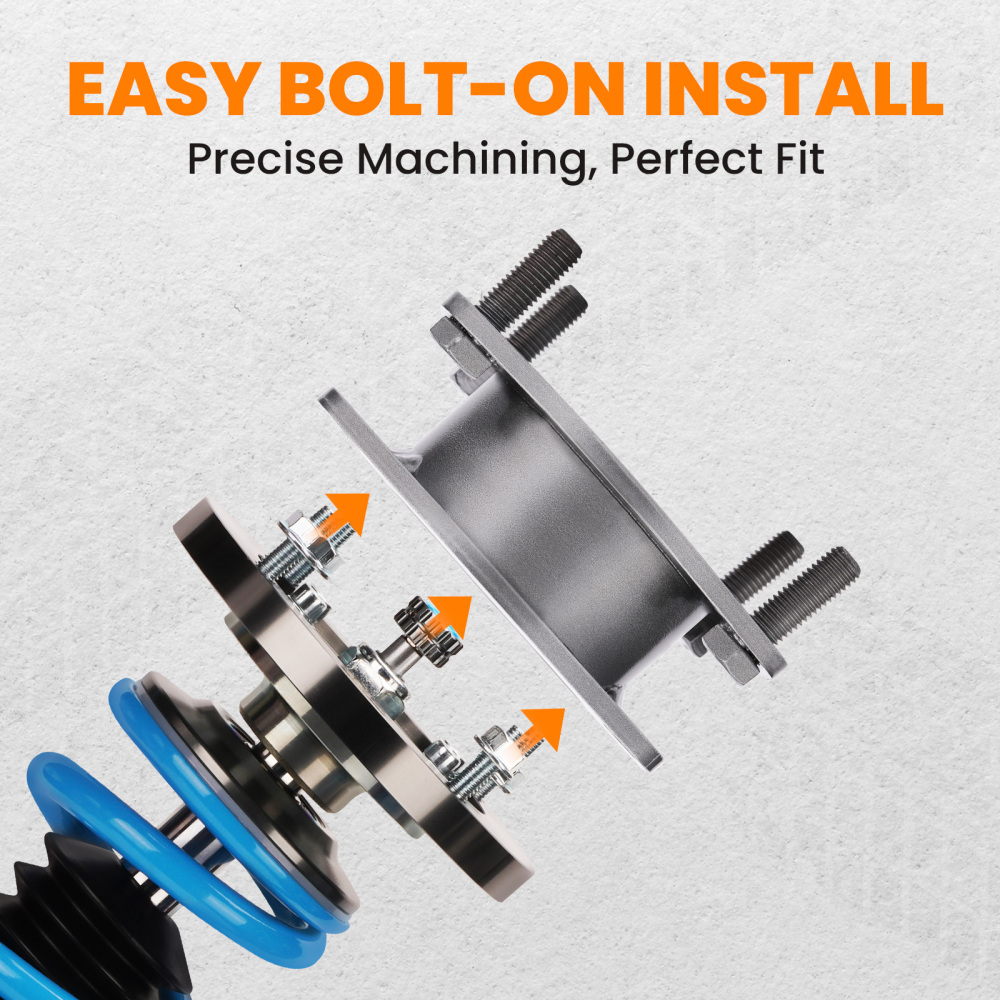 2 Front Strut Spacer lift kit compatible for Jeep Commander XK2006-20102WD/4WD