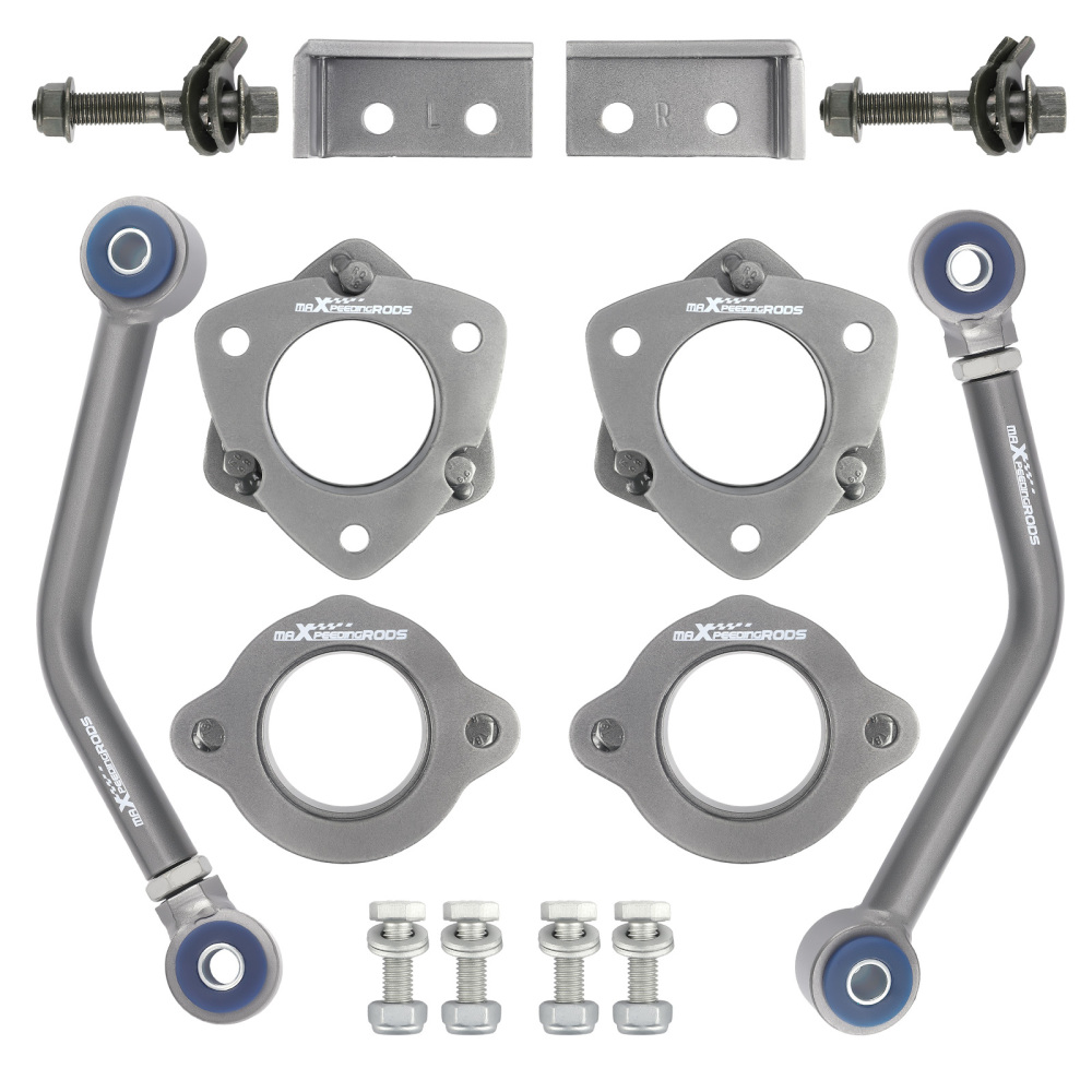 Kit di sollevamento livellamento anteriore + posteriore compatibile per Jeep Patriot MK Sport 2007-17 2009 2010