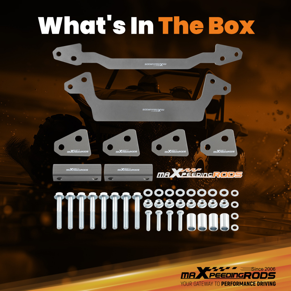 Anteriore e Posteriore 2 pollice 2 Inch Lift Kit compatibile per Kawasaki Brute Force 750i KVF750