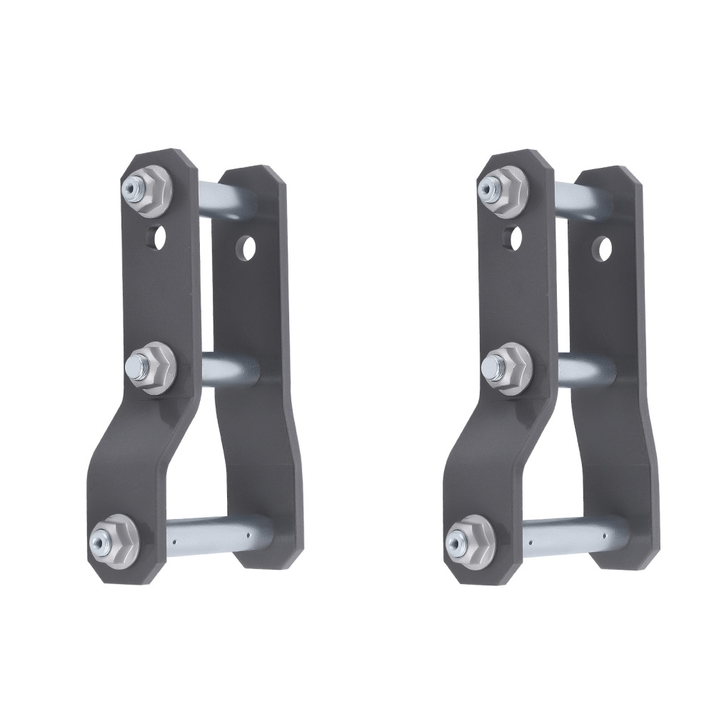 Pair 2 45-48mm Extended Lift Up Greasable Shackles compatible for Ford Ranger compatible for Mazda BT50