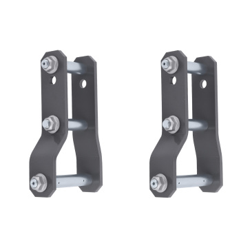 Pair 2 45-48mm Extended Lift Up Greasable Shackles compatible for Ford Ranger compatible for Mazda BT50